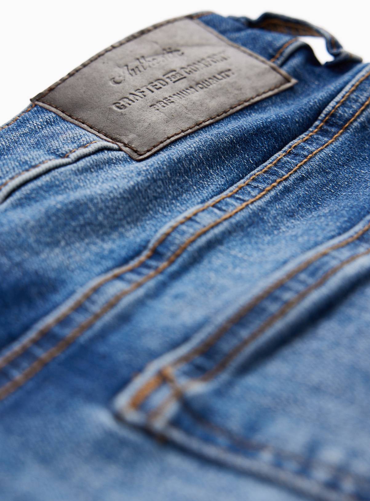 Free Fit Mid Denim Slim Fit Jeans 40S - Image 4